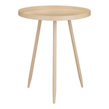 Flores Bijzettafel - Metaal - Beige