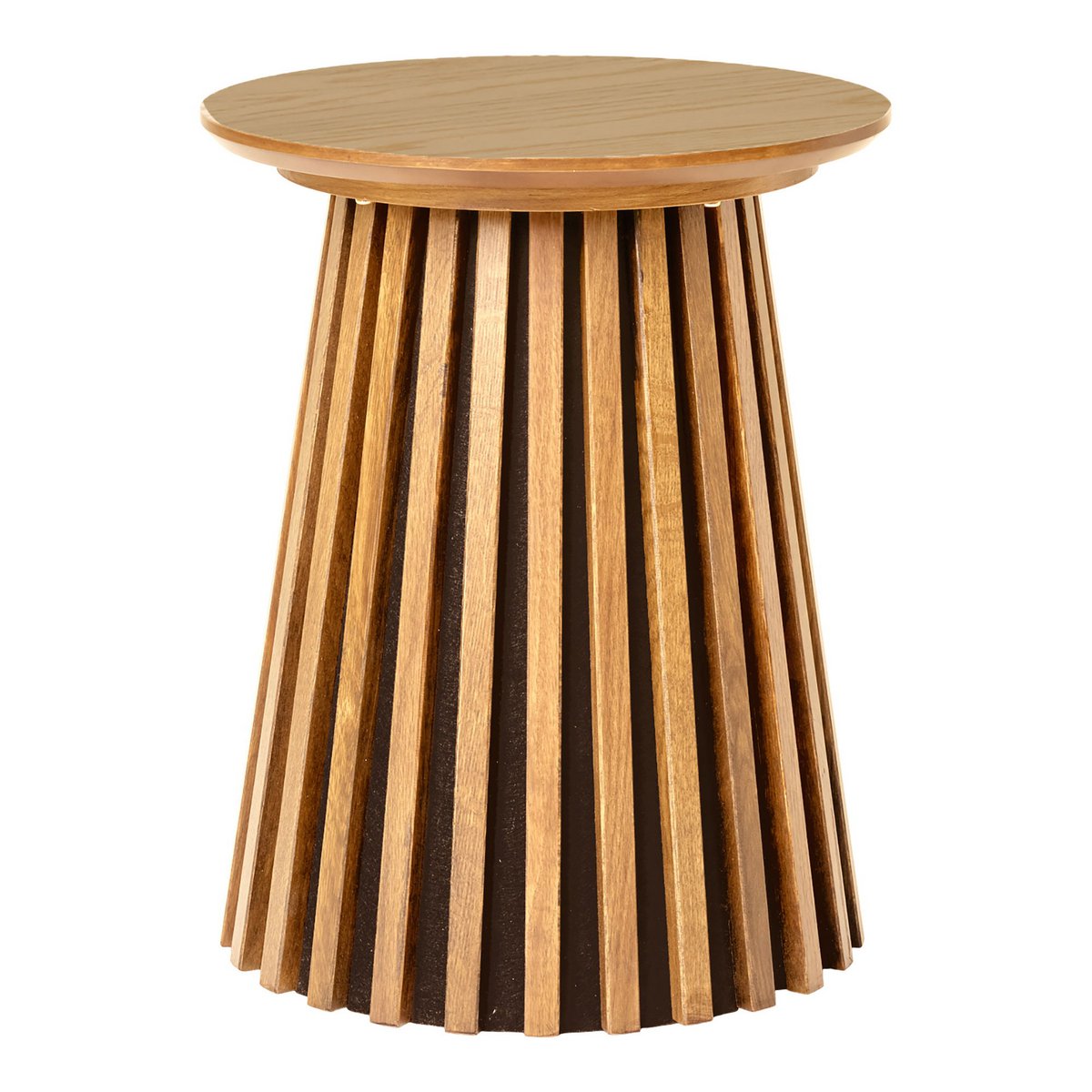 Bijzettafel Osaka Eiken ø40x50 cm | naturel en puur design