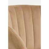 Moony Eetkamerstoel - Velvet - Beige