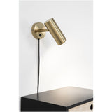 Paris Wandlamp - Messing, Staal, 15x10x22 cm