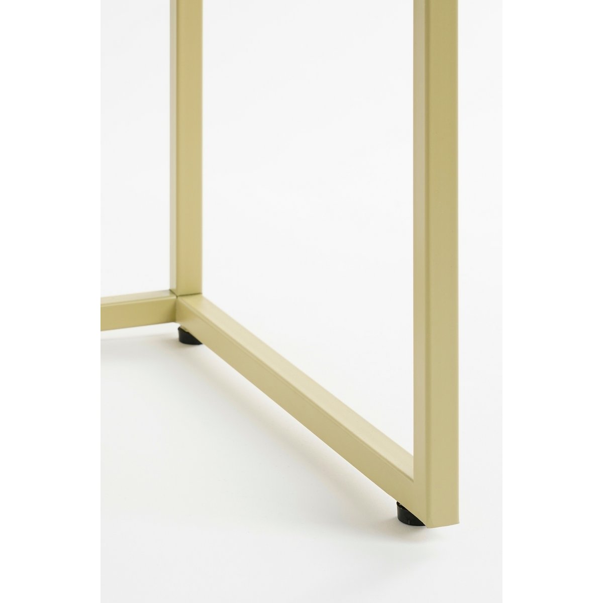 Clifton Opbergkast – Beige, Stijlvol design met geribbeld glas